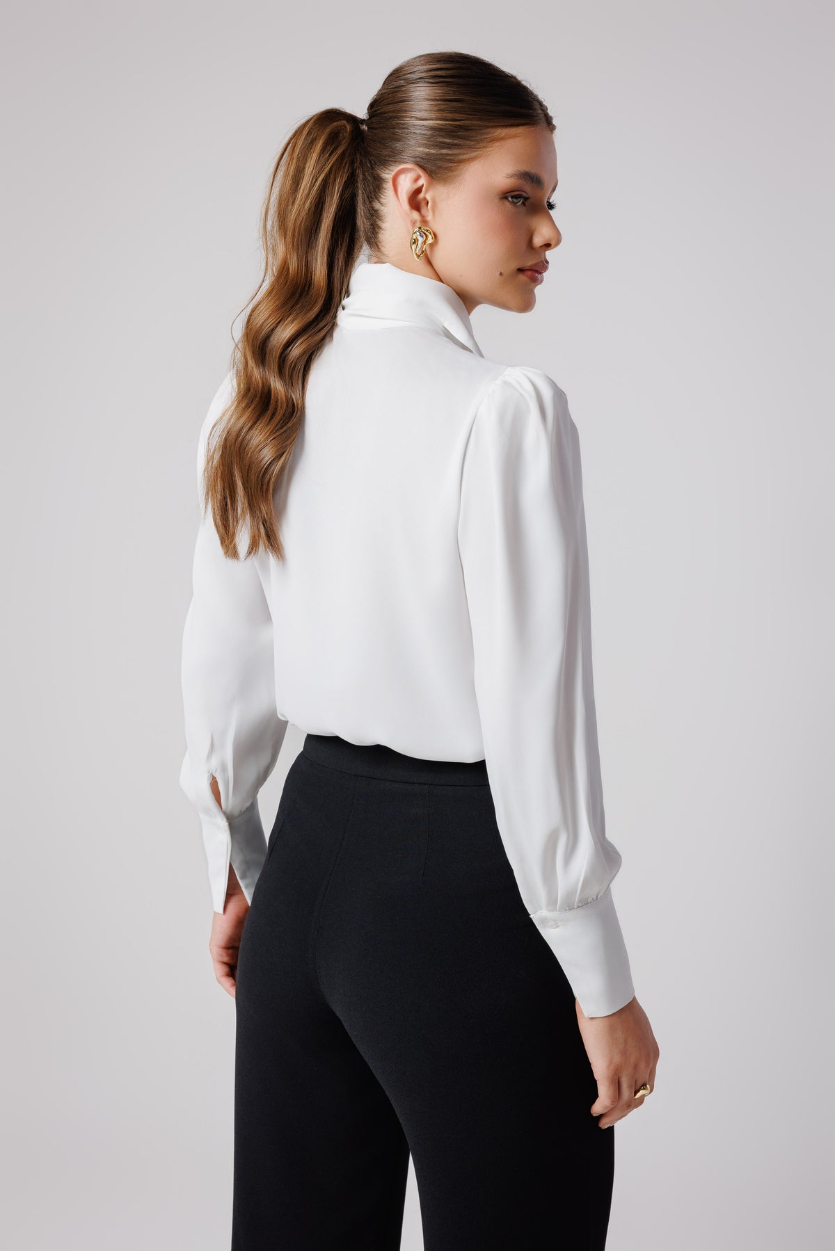 Rebekah Bow Tie Shirt