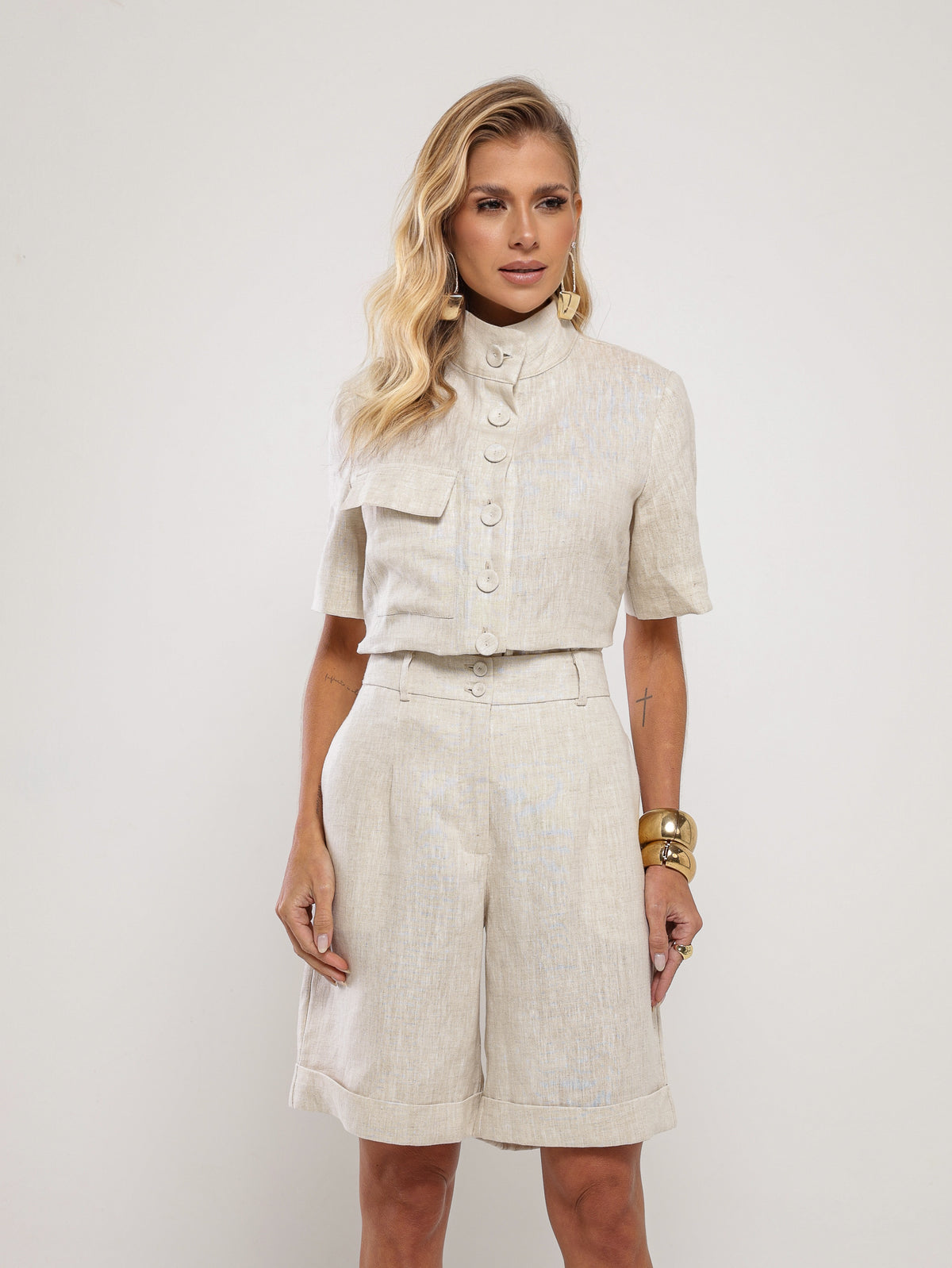 Tirzah Linen shirt