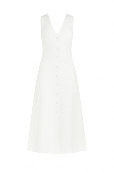 Esther Linen Maxi Vest