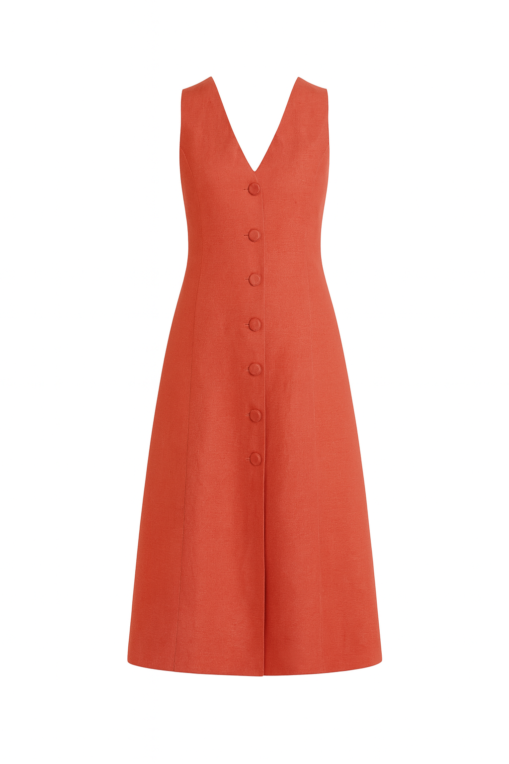 Esther Linen Maxi Vest