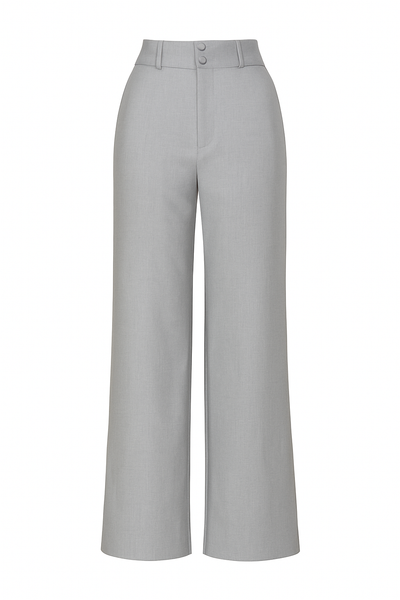 Esther Linen Wide-leg Pants