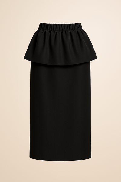 Miriam Elegant Midi Skirt