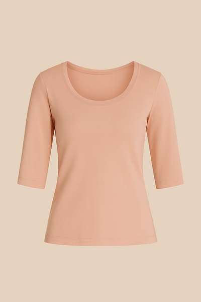 Leah Basic fitted T-shirt