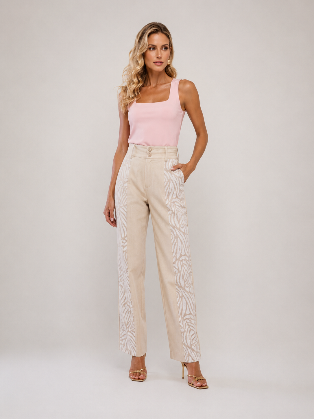 Esther Square Tank-top