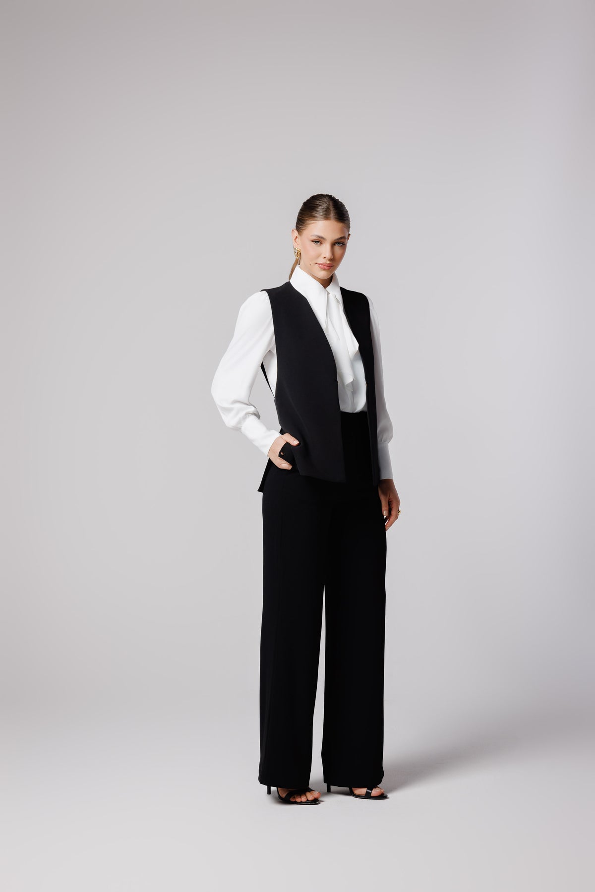 Hulda Tailored Modest Vest