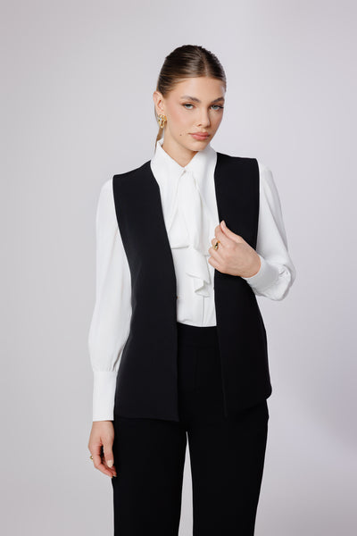 Hulda Tailored Modest Vest