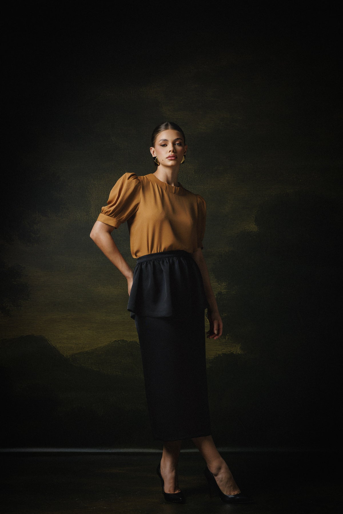 Noemi Puff Sleeve Blouse