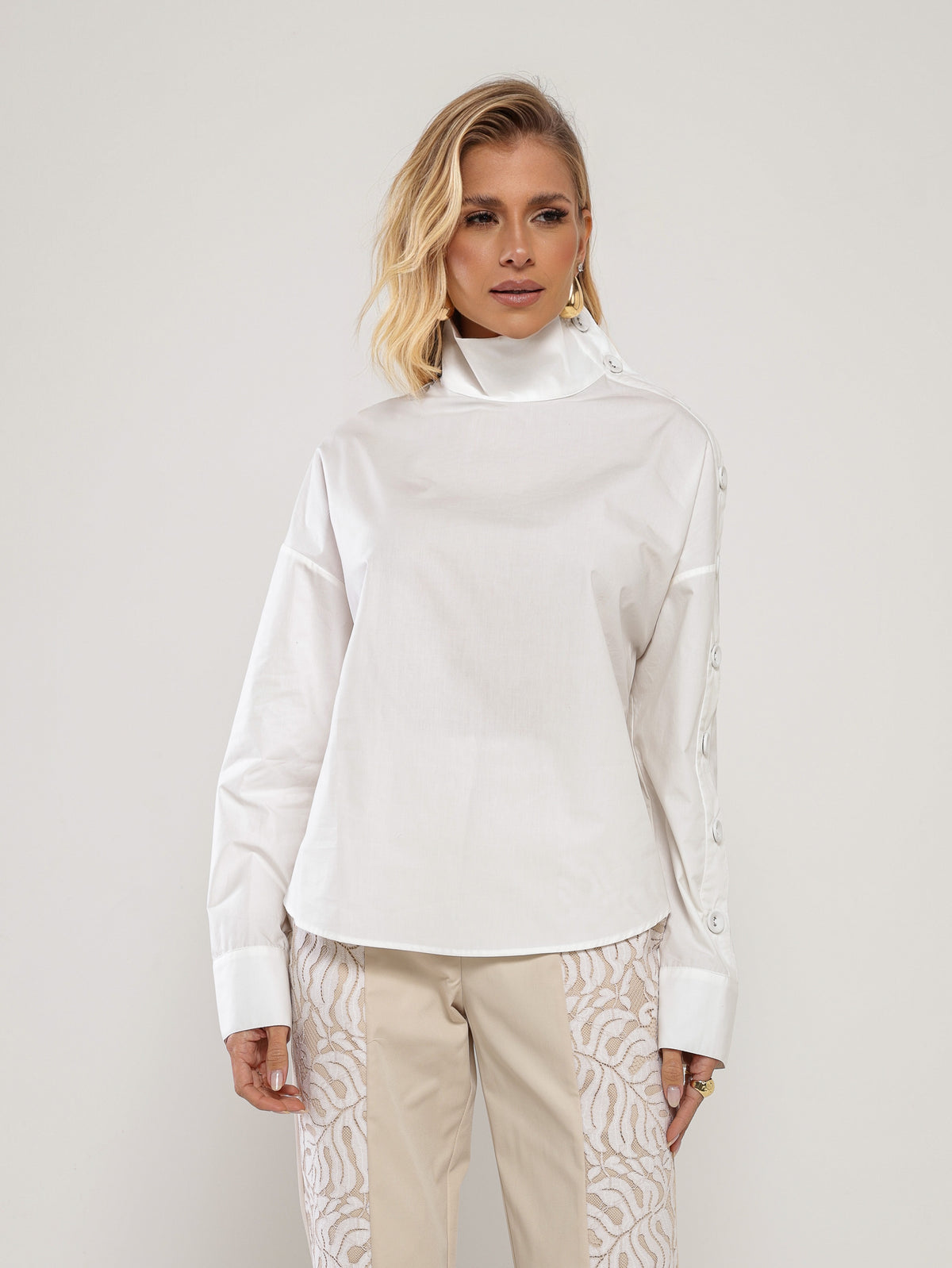Dinah Button-Up Shirt