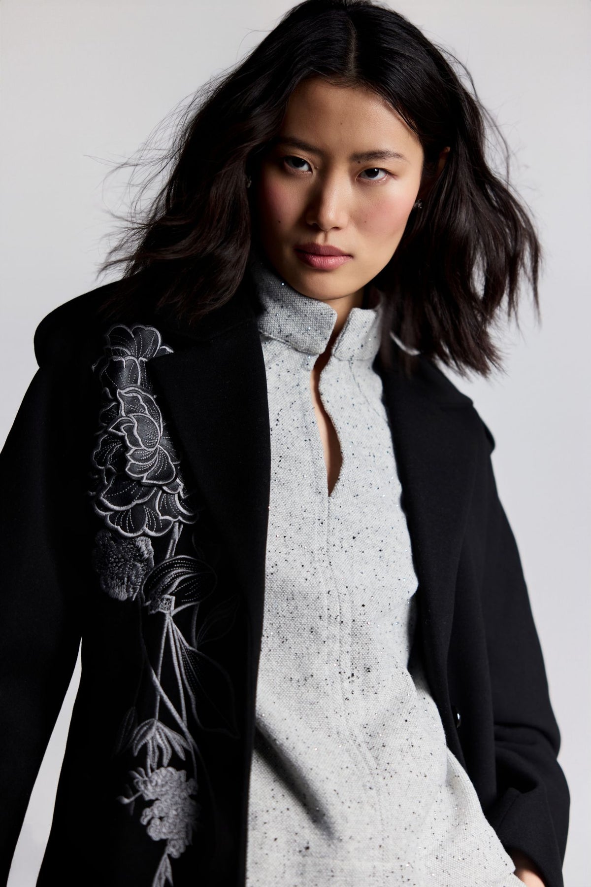 Anaiah Black Coat